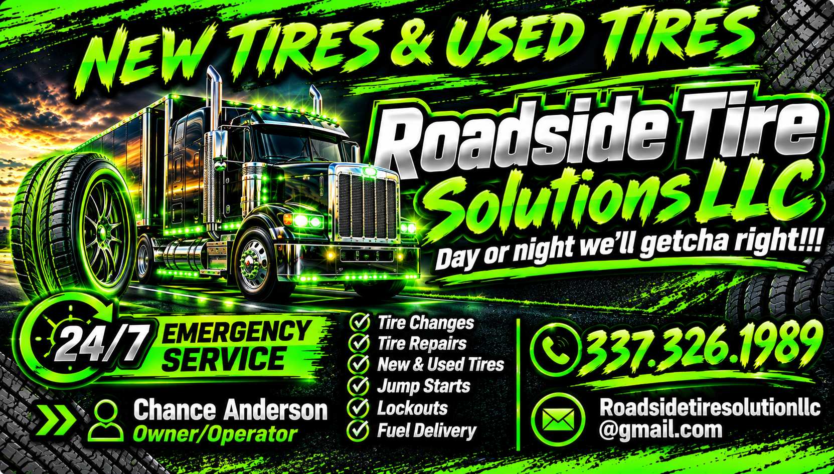 Roadside Tire Solutions LLC branding